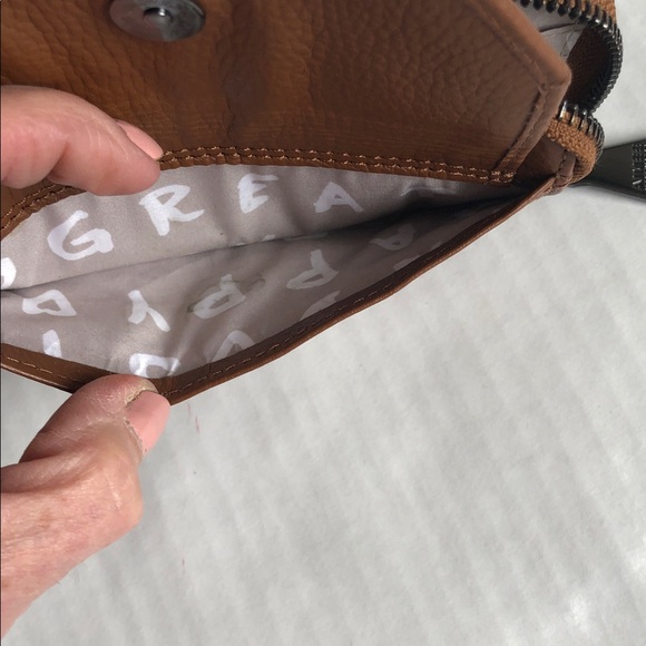 Aimee Kestenberg Brown Leather Wallet - Picture 6 of 7